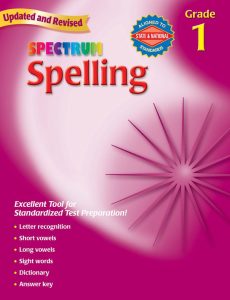 Rich Results on Google's SERP when searching for 'Spectrum Spelling Workbook 1'