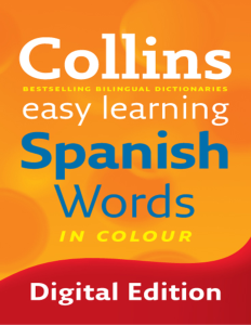 Rich Results on Google's SERP when searching for 'Collins Easy Learning Spanish Words Book'